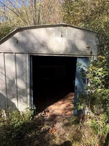 a view of storage and utility room