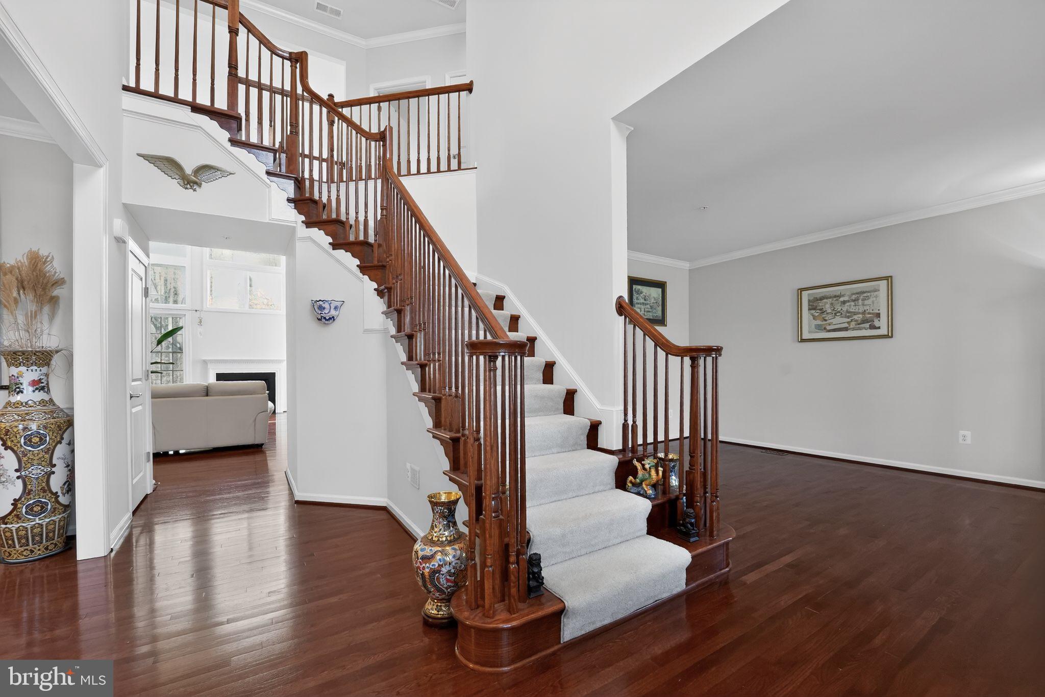 12039 Open Run Road Ellicott City, MD 21042 - Photo 7 of 67 Elegant foyer with grand staircase.