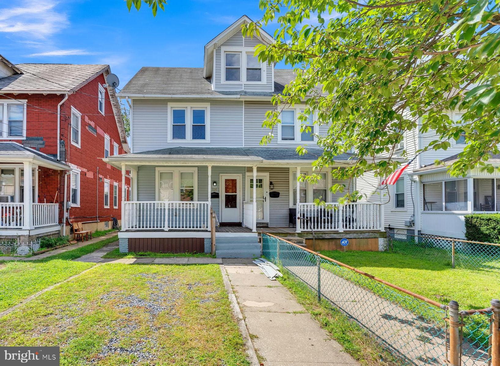 114 Delaware Avenue Riverside, NJ 08075 - Photo 21 of 21 front view of a house with a yard