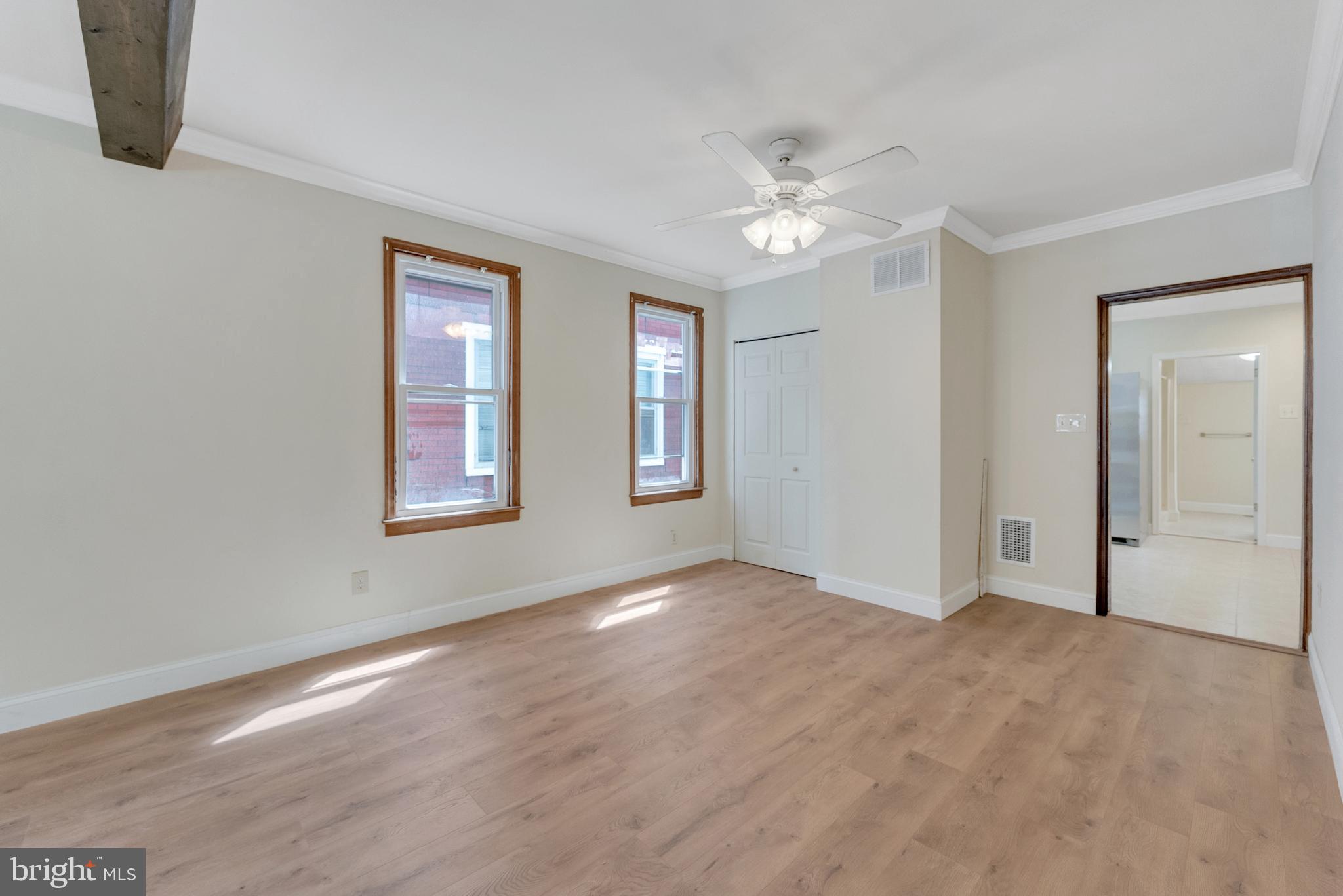 114 Delaware Avenue Riverside, NJ 08075 - Photo 5 of 21 a view of an empty room with a window
