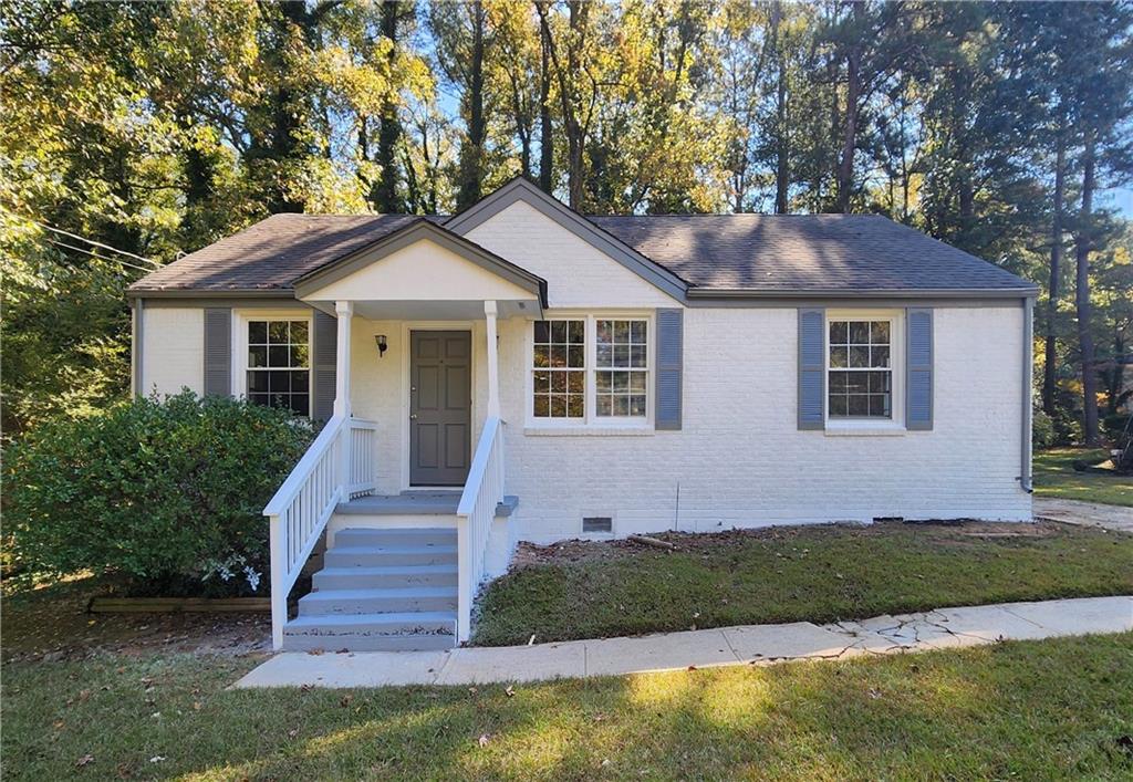1537 North Columbia Place Decatur, GA 30032 - Photo 1 of 1 a front view of a house with a yard
