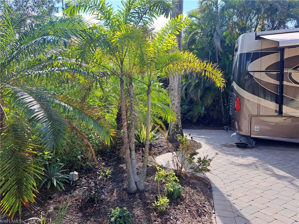 4928 Coach Lane Naples, FL 34114 - Photo 14 of 20 a view of a backyard with plants