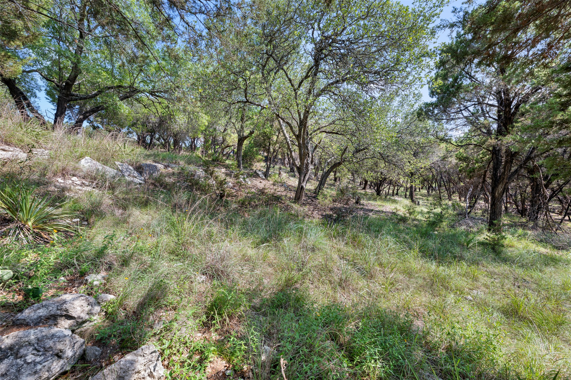 21105 Ridgeview Road Lago Vista, TX 78645 - Photo 29 of 34 Discover a tranquil, wooded lot featuring a gently sloped terrain and abundant natural rock formations.