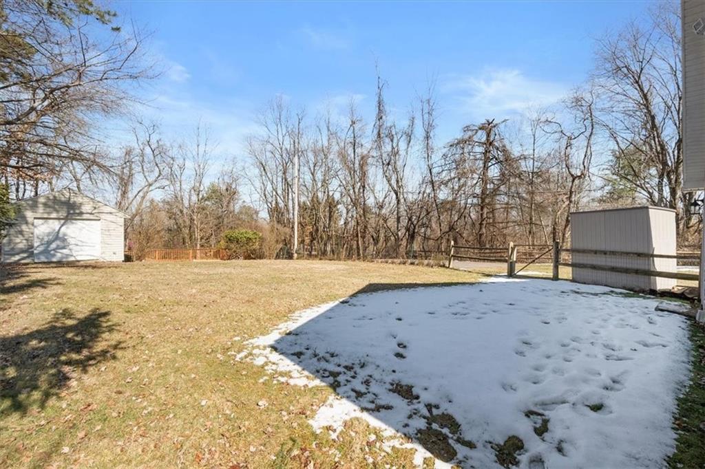 131 Ridgewood Road Coraopolis, PA 15108 - Photo 33 of 39 a view of yard covered with snow in front of house