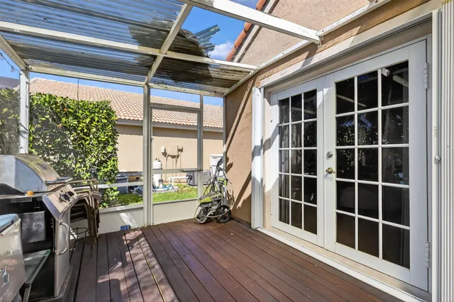 a view of outdoor space deck and patio