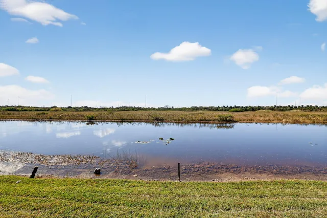 a view of a lake with a lake
