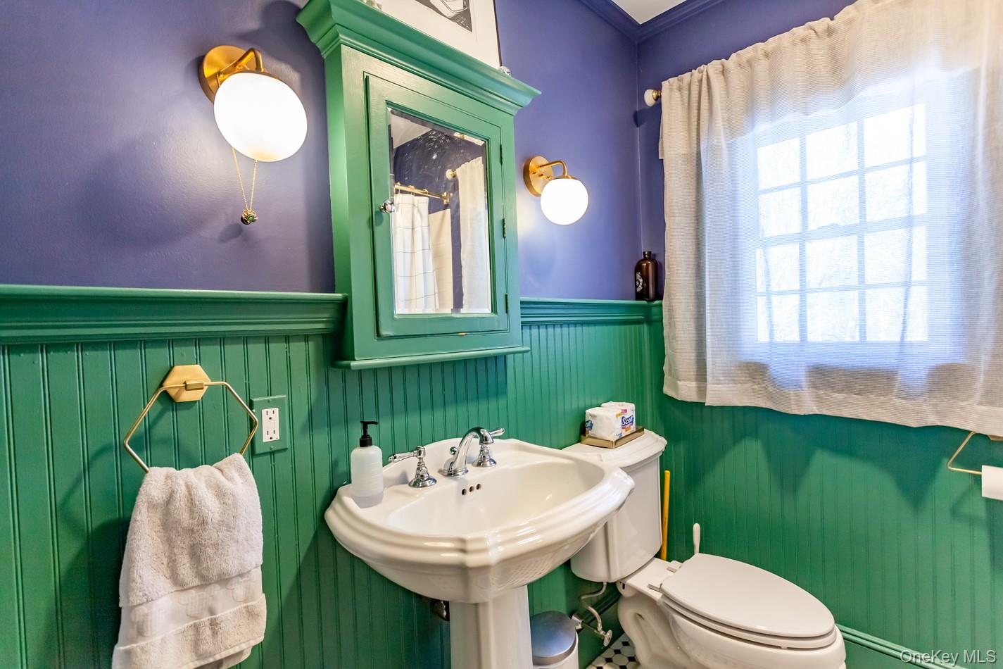 1710 Highway 9D Cold Spring, NY 10516 - Photo 11 of 41 Bathroom featuring toilet and wainscoting