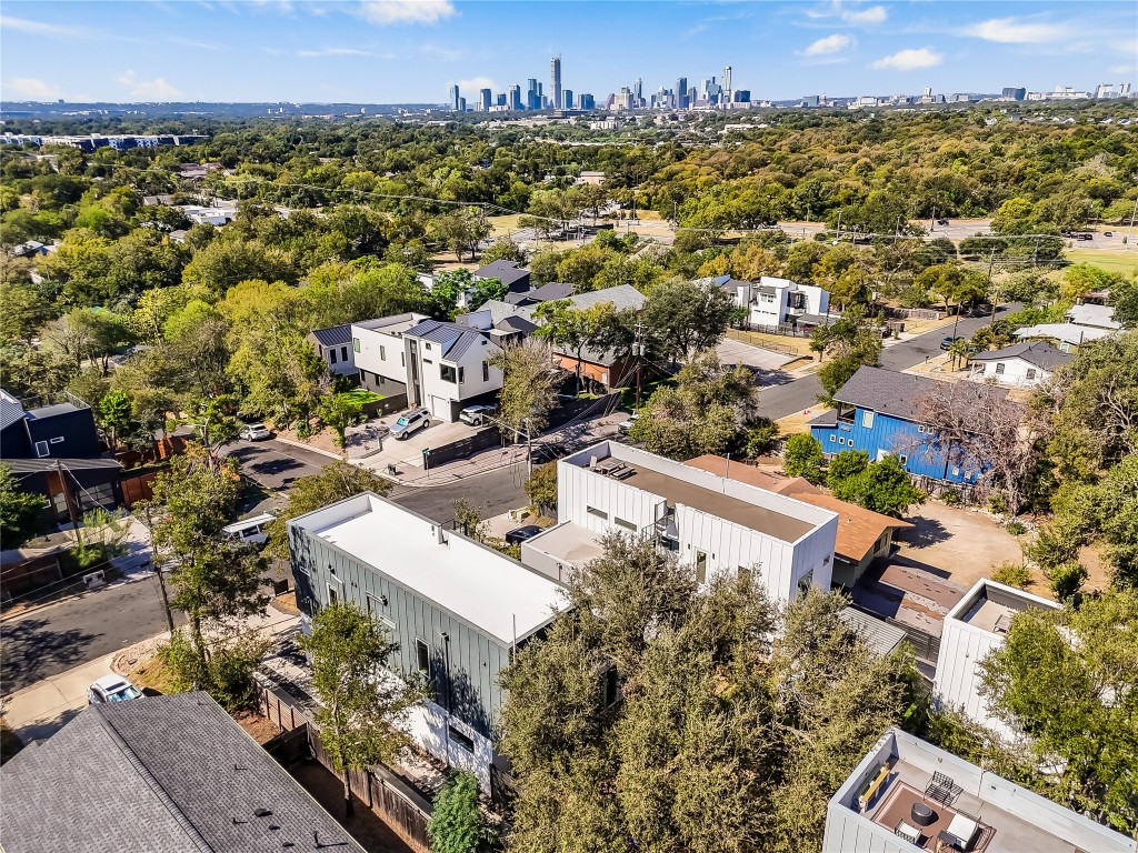 4712 Reyes Street, Unit 1 Austin, TX 78721 - Photo 2 of 40 an aerial view of multiple house