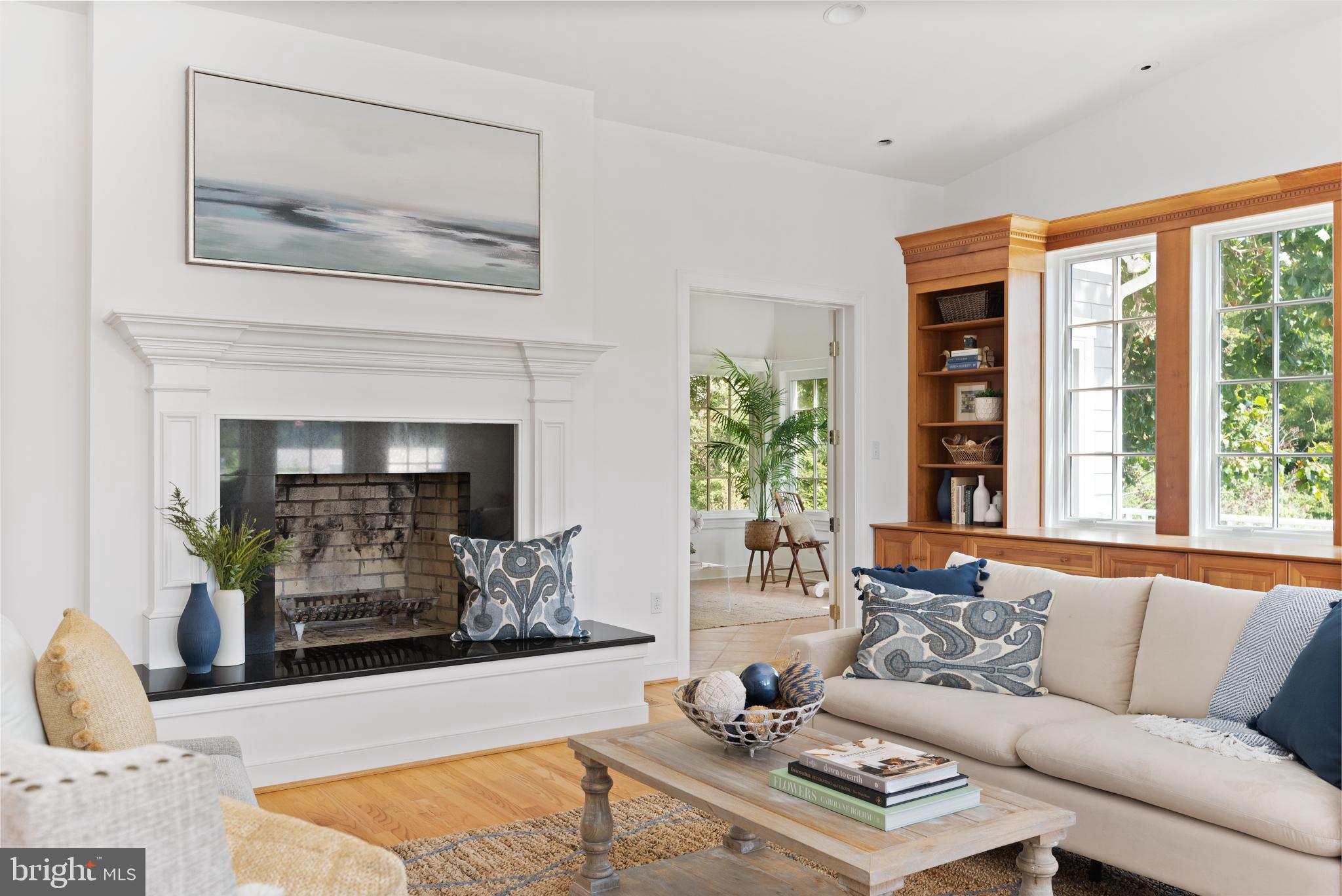 437 Ferry Point Road Annapolis, MD 21403 - Photo 29 of 87 Large Fireplace