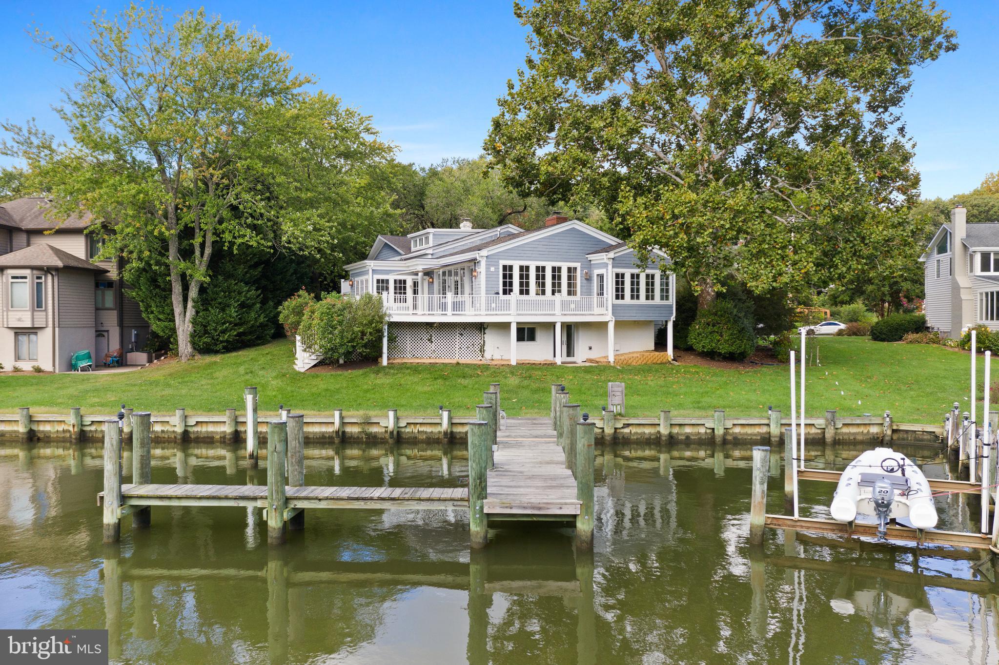 437 Ferry Point Road Annapolis, MD 21403 - Photo 69 of 87 View from Dock