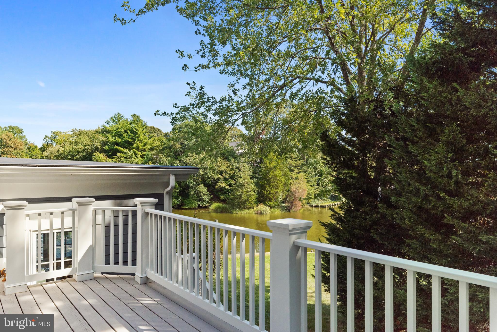 437 Ferry Point Road Annapolis, MD 21403 - Photo 76 of 87 View of Master Bedroom Deck