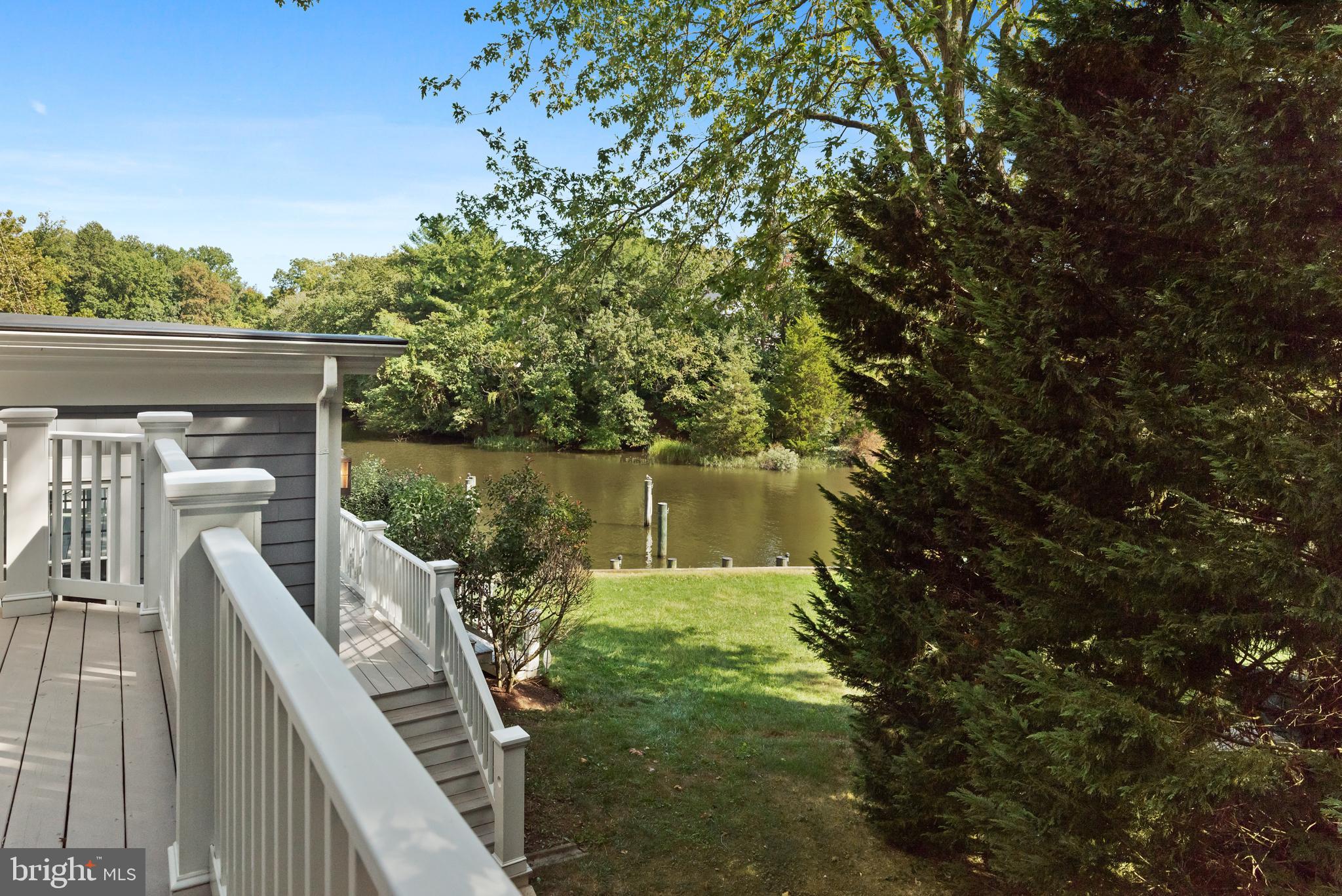 437 Ferry Point Road Annapolis, MD 21403 - Photo 81 of 87 master Bedroom Deck View