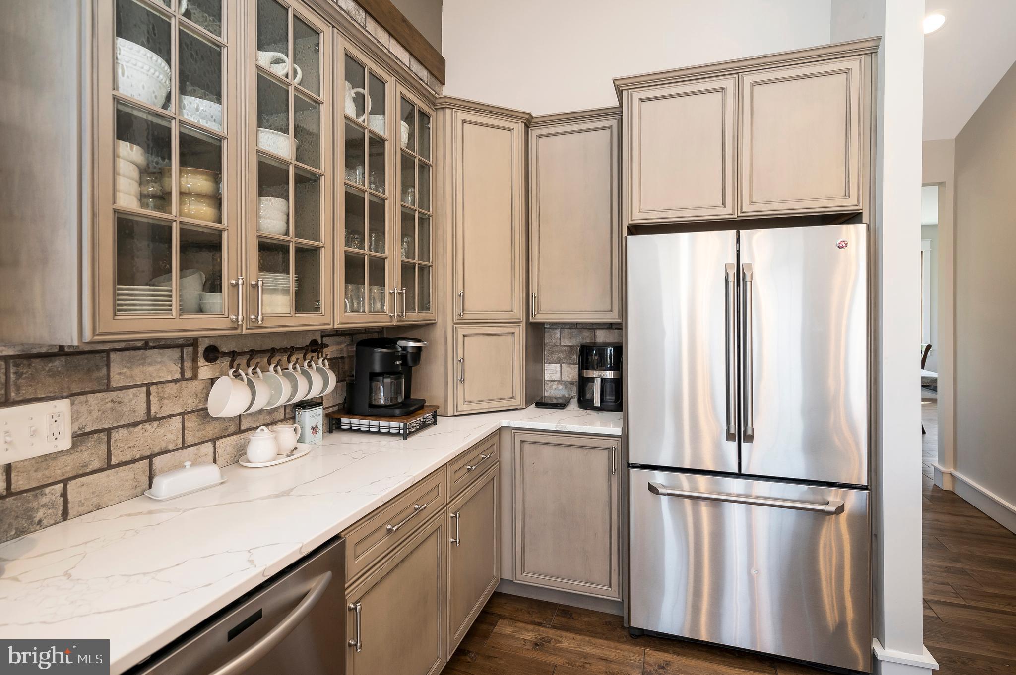 8080 Longtree Road Manassas, VA 20112 - Photo 26 of 66 and appliance garages and large French door fridge
