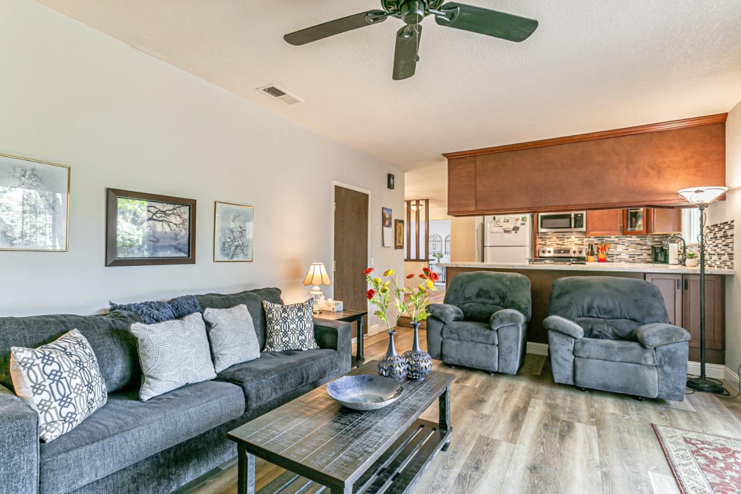 970 Ortega Circle Gilroy, CA 95020 - Photo 4 of 26 a living room with furniture and a wooden floor