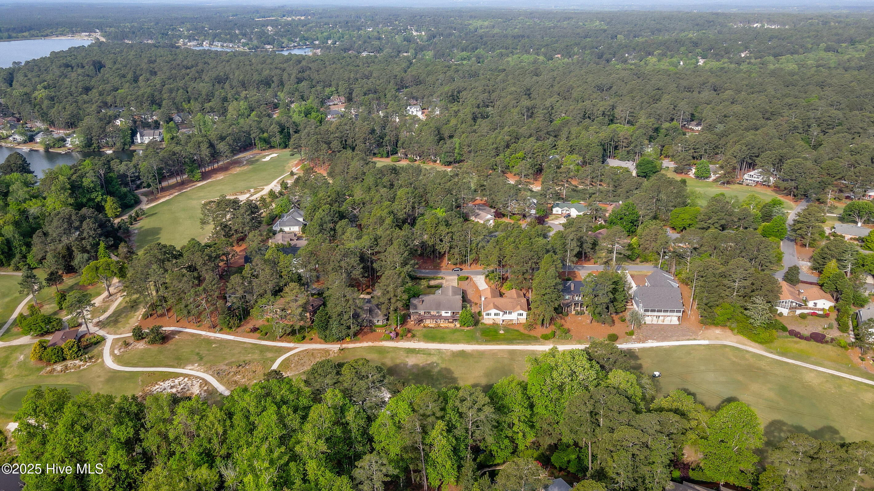 90 Ridgewood Road Pinehurst, NC 28374 - Photo 42 of 47 Drone - Far Away