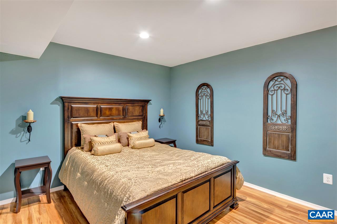 365 Ridgemont Road Ruckersville, VA 22968 - Photo 39 of 50 a bedroom with a bed and a potted plant