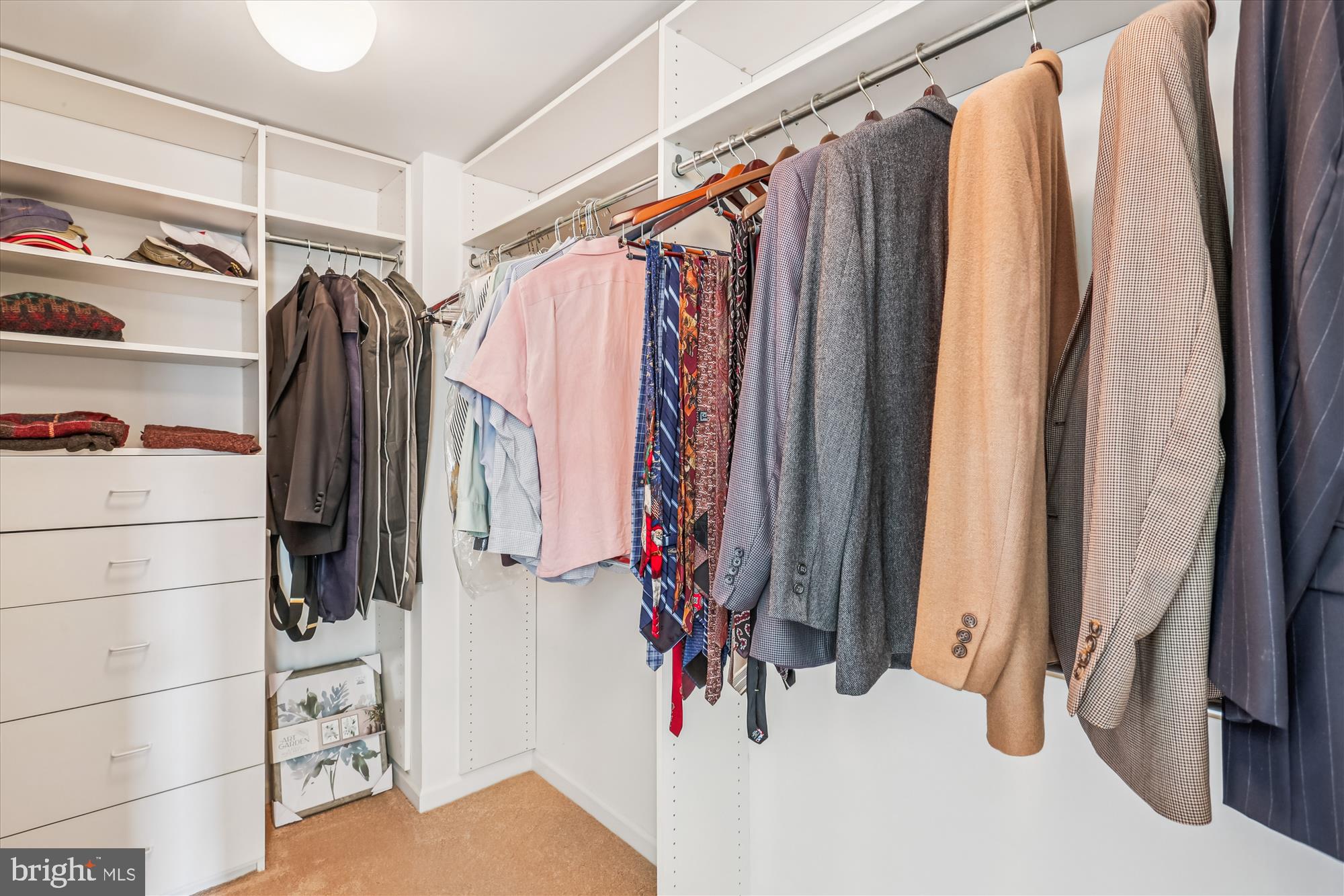 5600 Wisconsin Avenue, Unit 1105 Chevy Chase, MD 20815 - Photo 38 of 67 a view of walk in closet with clothes and shoes