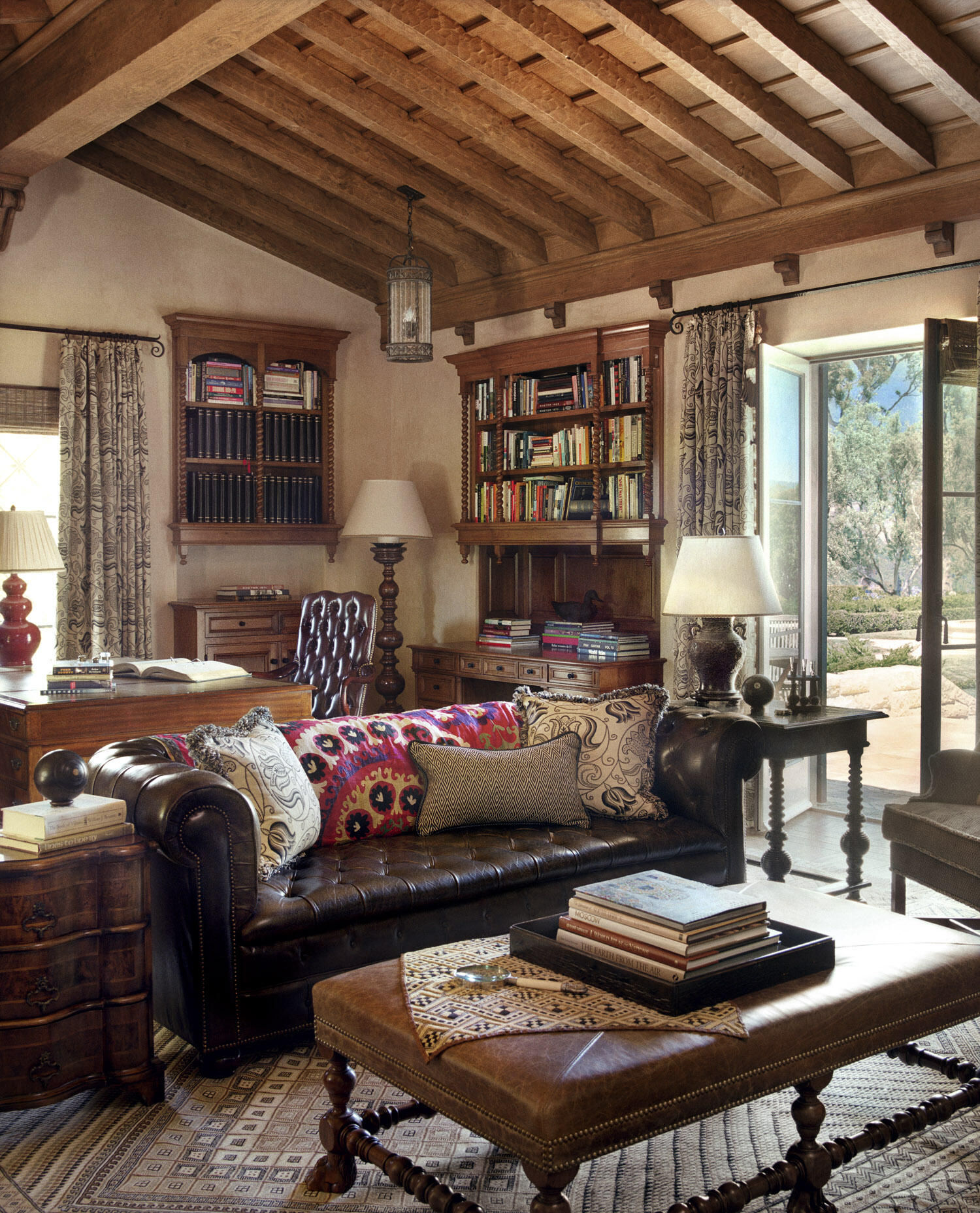 550 Freehaven Drive Montecito, CA 93108 - Photo 20 of 38 a bedroom with furniture and a large window