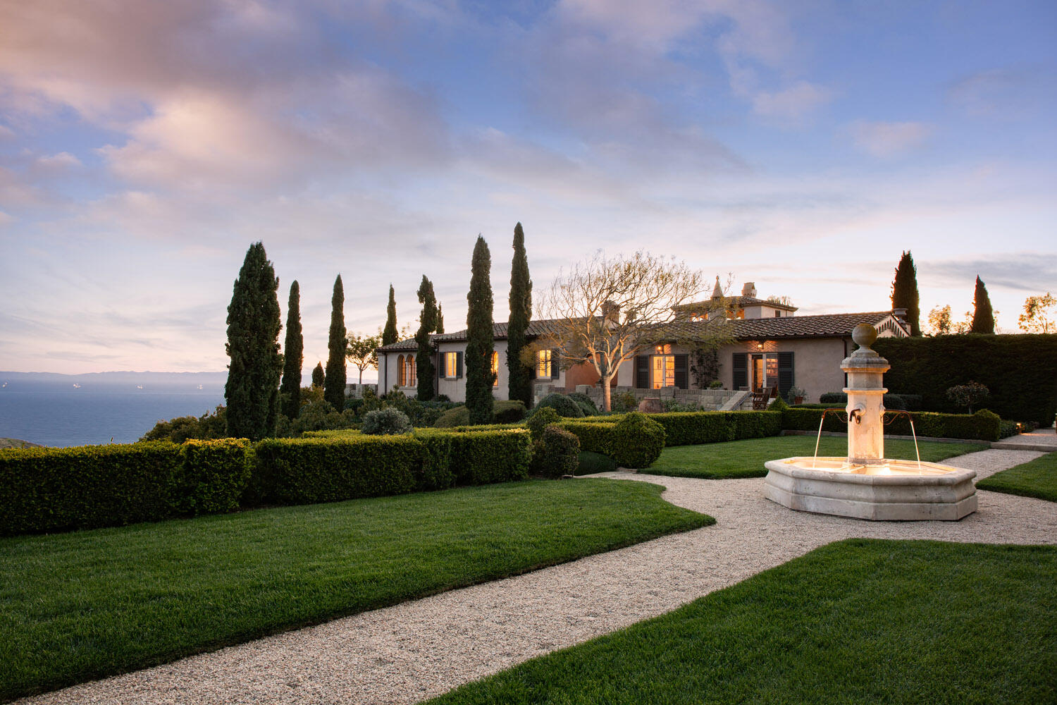 550 Freehaven Drive Montecito, CA 93108 - Photo 23 of 38 a front view of a house with garden