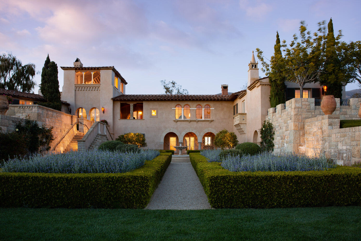 550 Freehaven Drive Montecito, CA 93108 - Photo 36 of 38 a front view of a house with garden