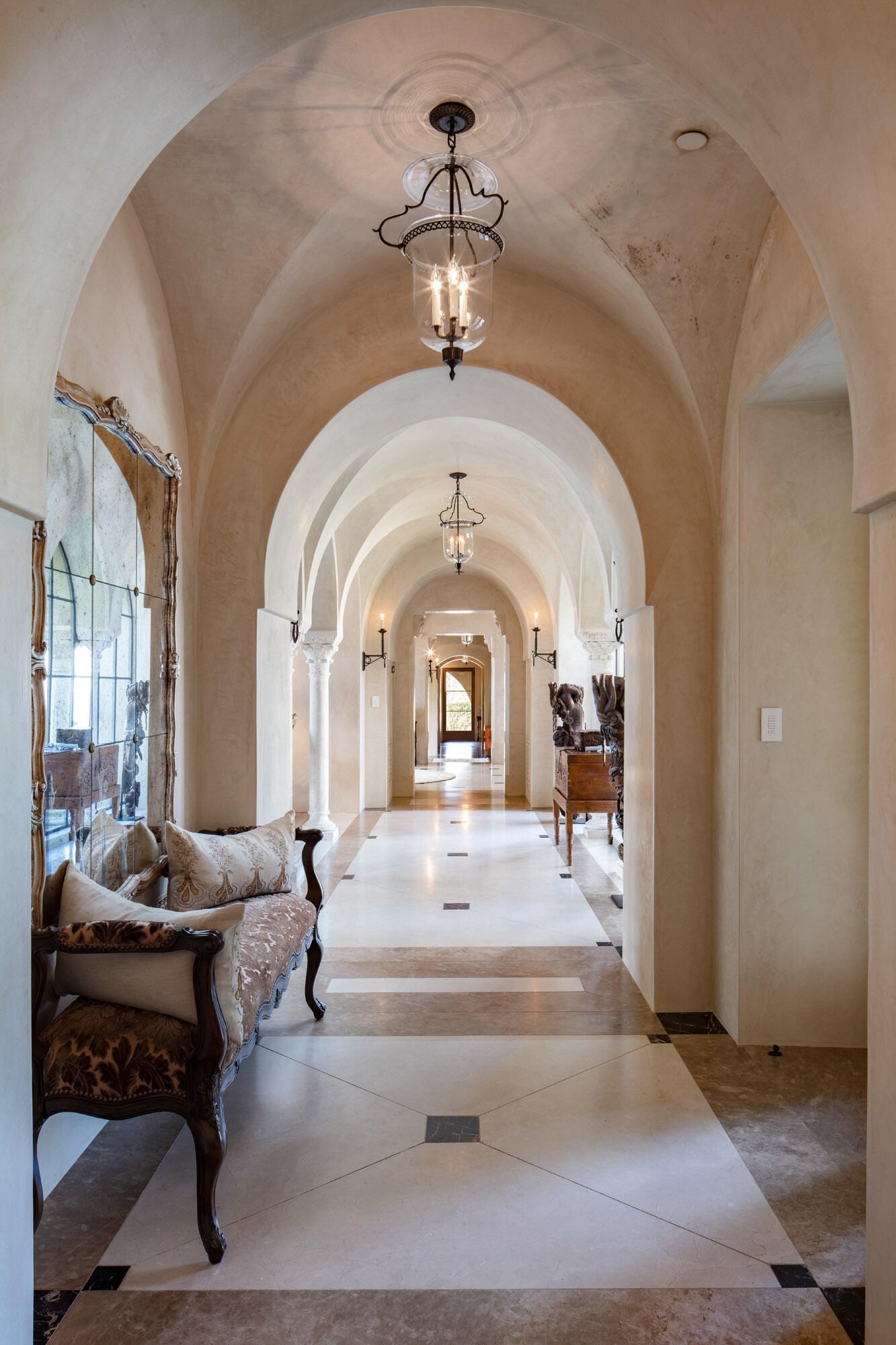 550 Freehaven Drive Montecito, CA 93108 - Photo 5 of 38 a view of hall way with furniture