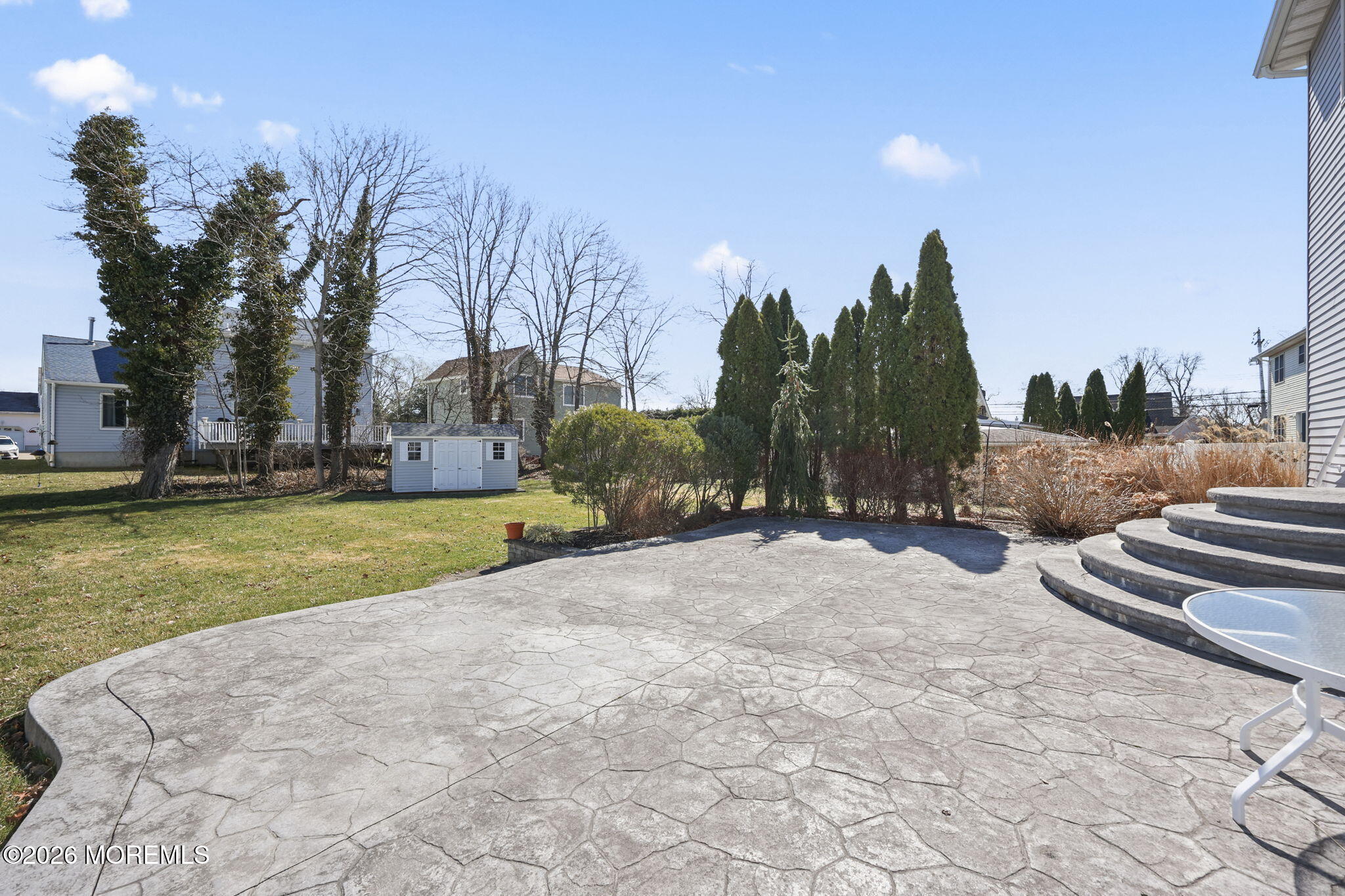 1726 M Street Wall, NJ 07719 - Photo 47 of 49 a view of outdoor space with garden and trees