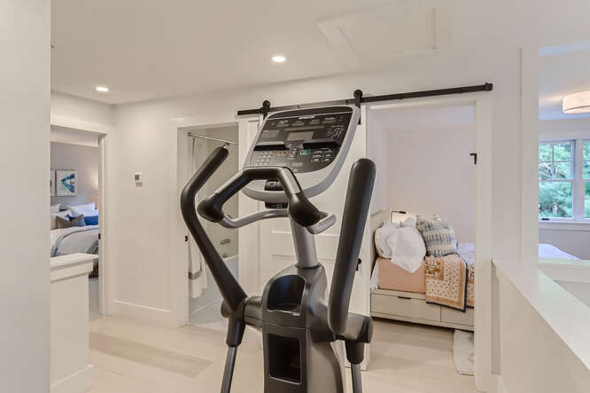 4 Penny Lane Edgartown, MA 02539 - Photo 42 of 60 a view of a room with gym equipment