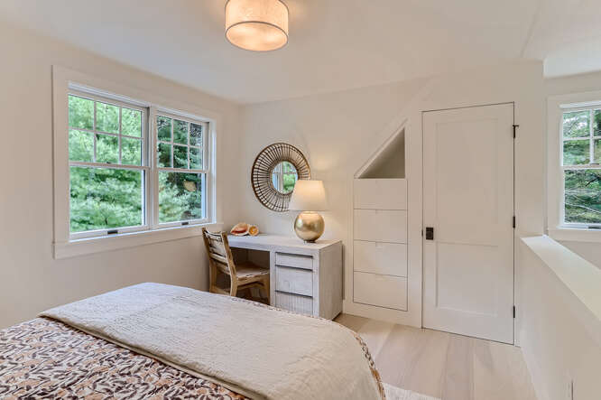 4 Penny Lane Edgartown, MA 02539 - Photo 44 of 60 a bedroom with a bed and a window