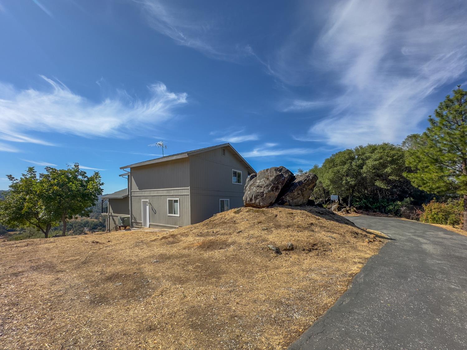 123 No Address Drive Rough and Ready, CA 95975 - Photo 47 of 95 a outside view of a house with a yard