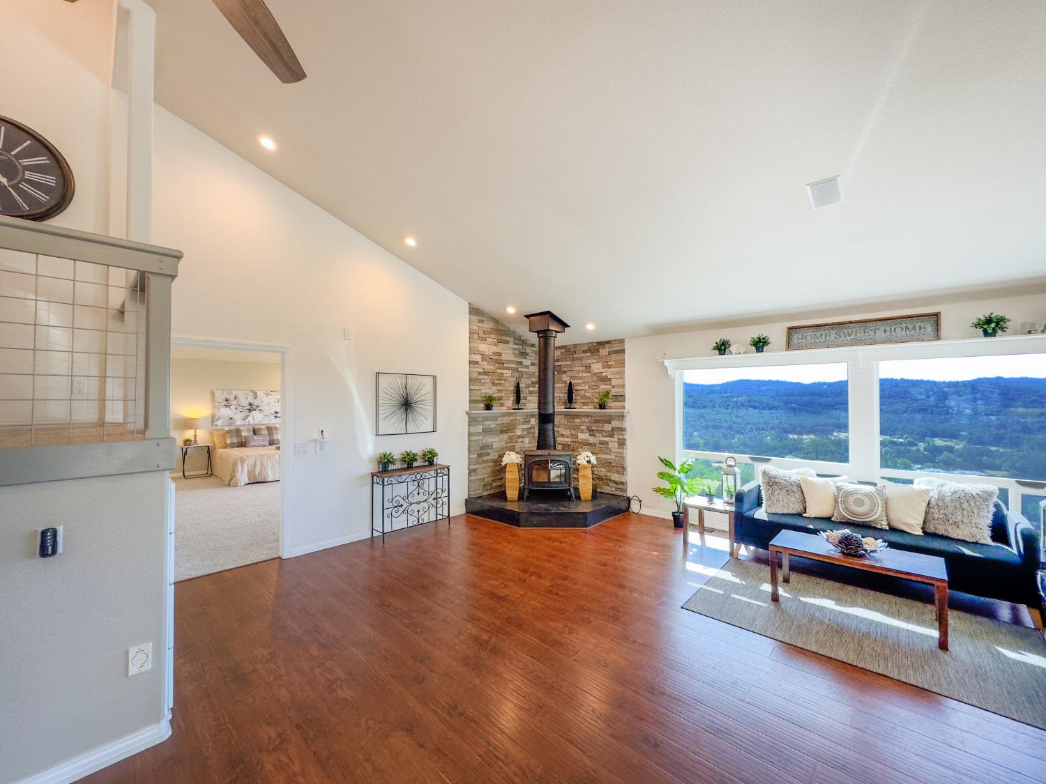 123 No Address Drive Rough and Ready, CA 95975 - Photo 58 of 95 a living room with furniture and wooden floor