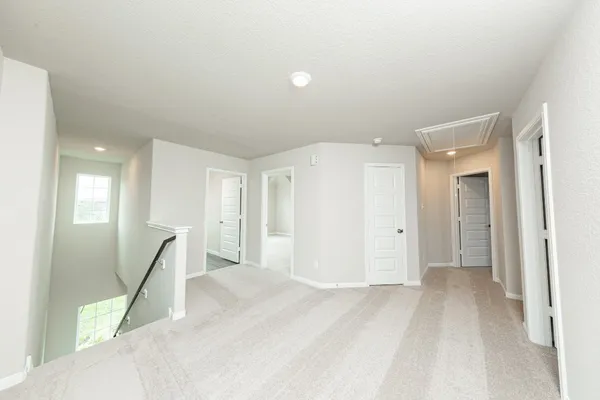 a view of empty room