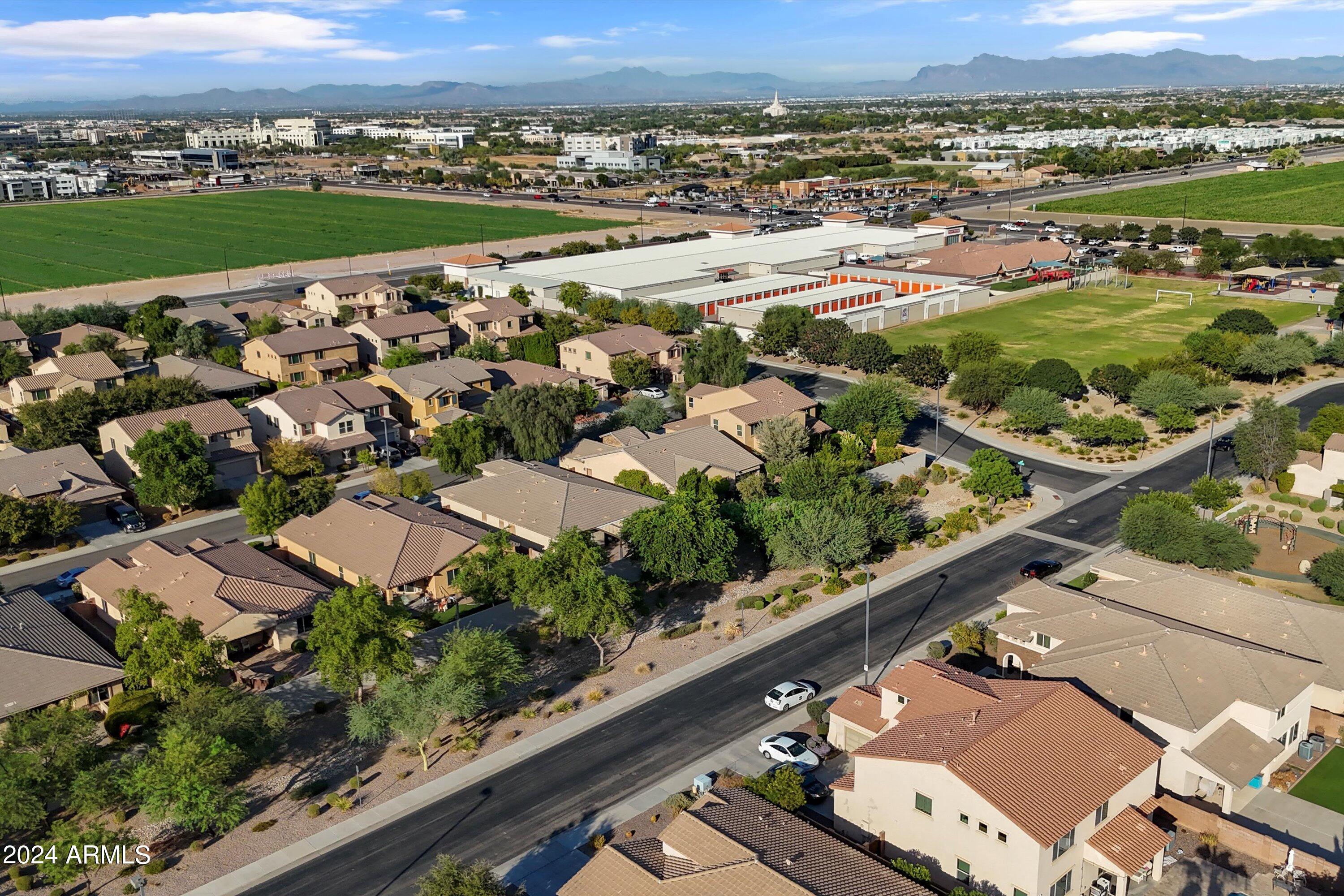 1463 East Warbler Road Gilbert, AZ 85297 - Photo 50 of 50 Aerial Lot