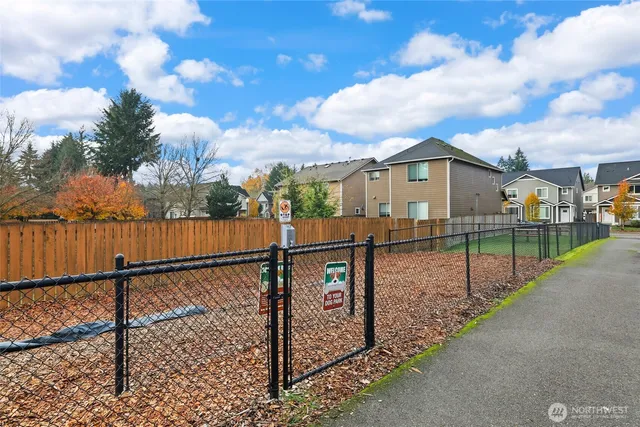 a view of a brick house with a street view