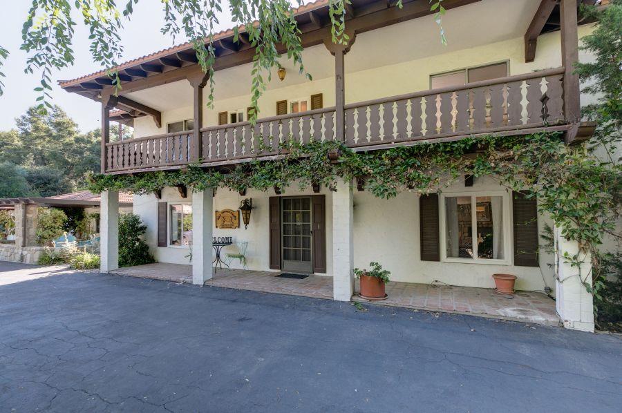 1195 Rancho Court Ojai, CA 93023 - Photo 3 of 49 a front view of a building with a porch