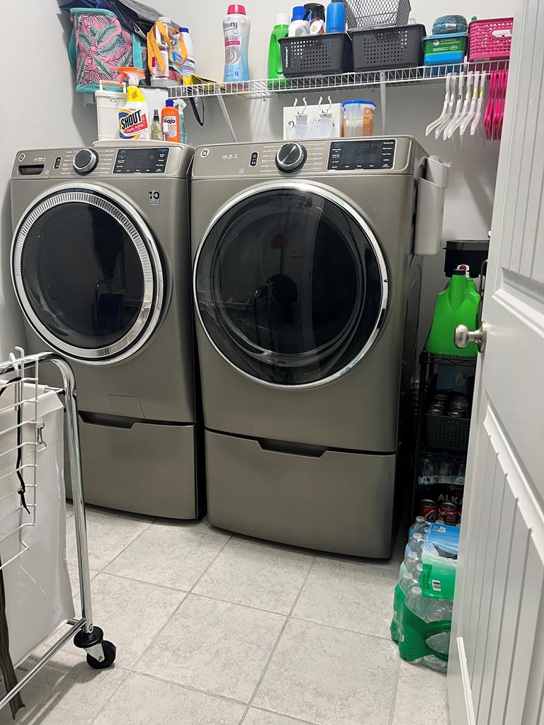 1048 Crosswinds Drive Midland, GA 31820 - Photo 14 of 25 a utility room with dryer and washer