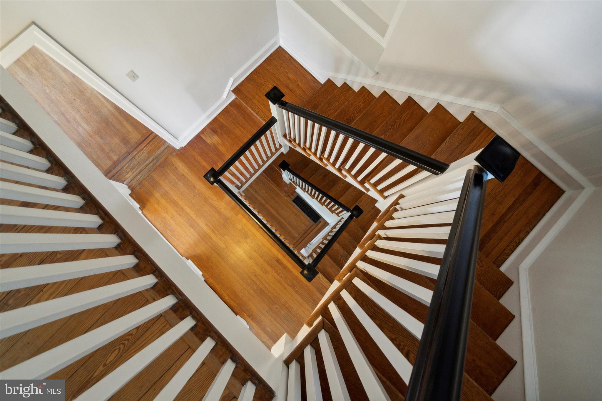 100 Vista Road Jenkintown, PA 19046 - Photo 23 of 24 Staircase Looking Down to Main Level
