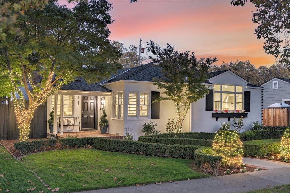 1042 Camino Ramon San Jose, CA 95125 - Photo 2 of 54 a front view of a house with a garden