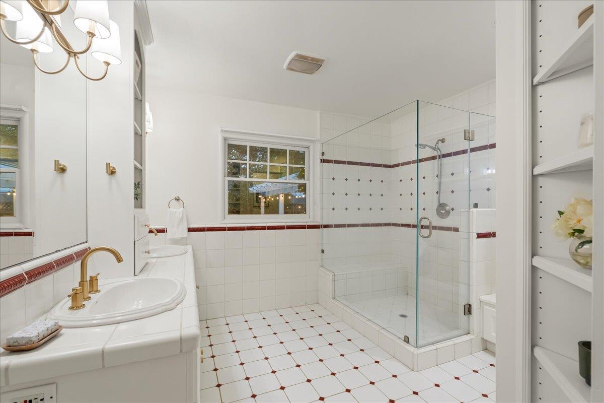 1042 Camino Ramon San Jose, CA 95125 - Photo 24 of 54 a bathroom with a sink toilet and shower