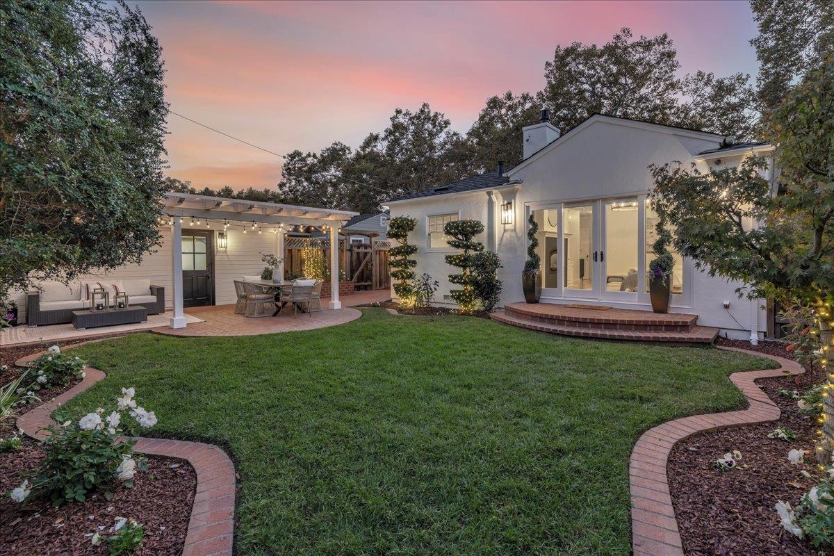 1042 Camino Ramon San Jose, CA 95125 - Photo 33 of 54 a view of a house with backyard porch and garden