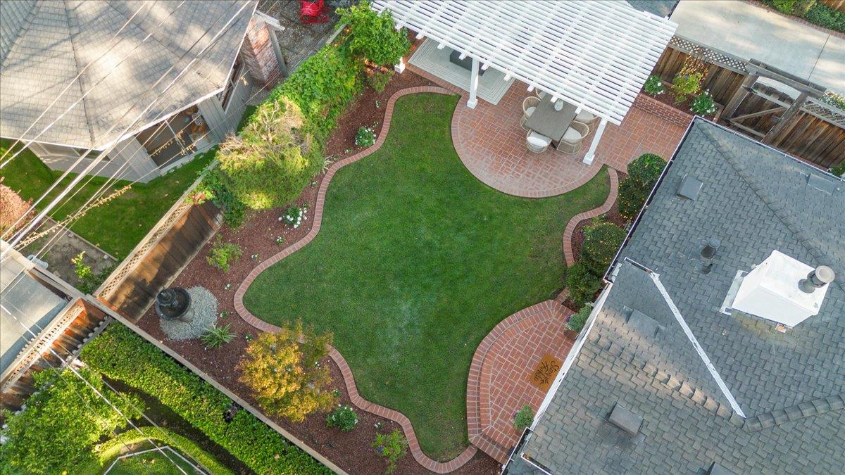 1042 Camino Ramon San Jose, CA 95125 - Photo 34 of 54 an aerial view of a house
