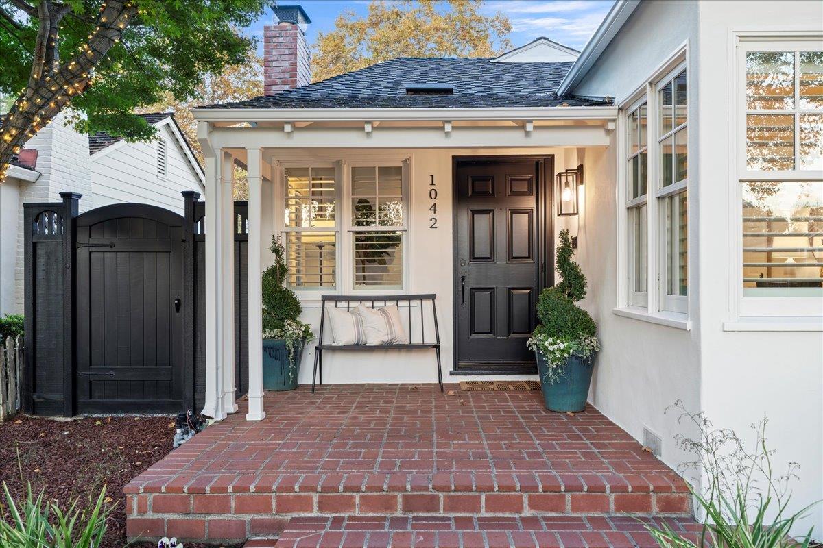 1042 Camino Ramon San Jose, CA 95125 - Photo 7 of 54 a front view of a house with a porch
