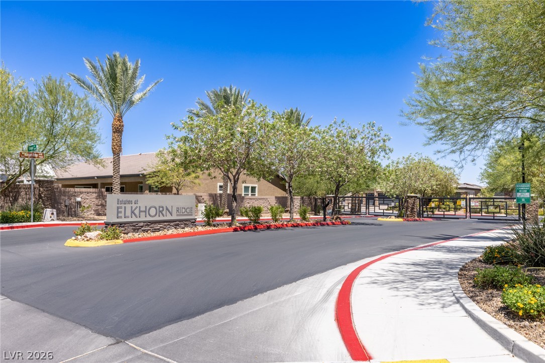 7036 Arabian Ridge Street Las Vegas, NV 89131 - Photo 62 of 64 Welcome to the gated Estates at Elkhorn Ridge!