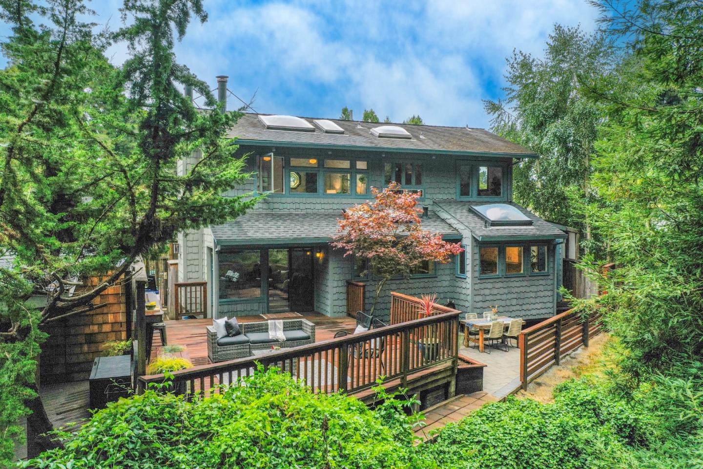 front view of a house with a porch