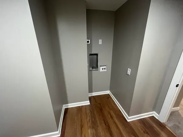 wooden floor in an empty room