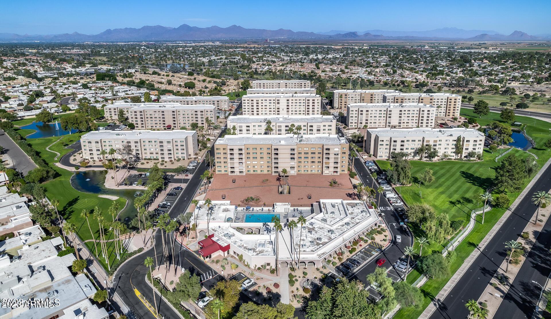 4200 North Miller Road, Unit 117 Scottsdale, AZ 85251 - Photo 27 of 29 Aerial of Scottsdale Marquessa