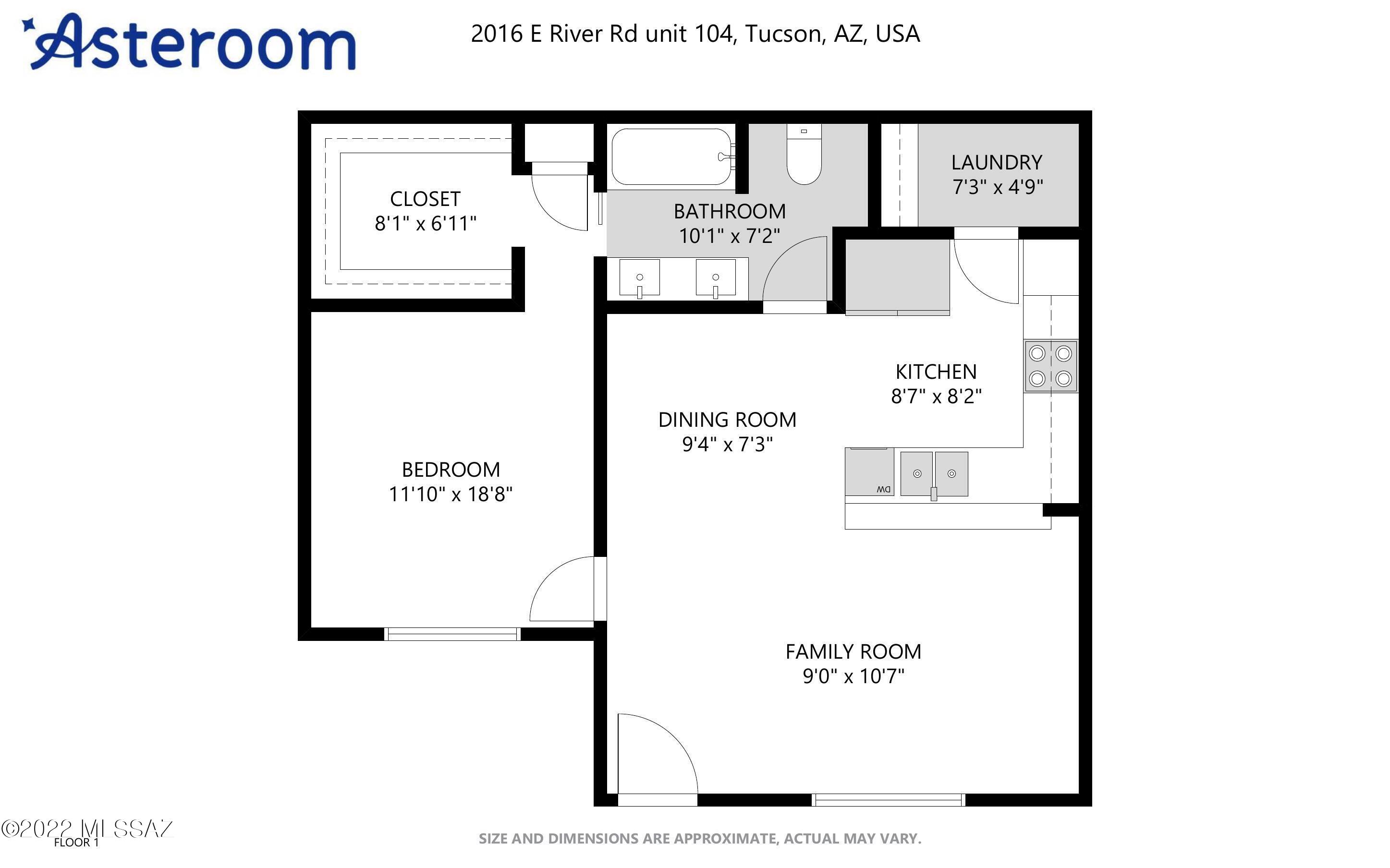 2016 East River Road, Unit 104 Tucson, AZ 85718 - Photo 11 of 11 Gallery Image 11