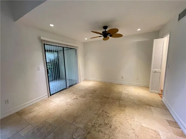 a view of empty room