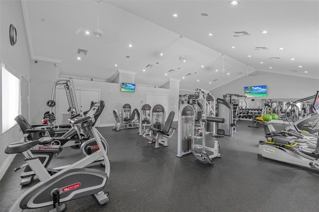 10253 Riverbend Terrace Boca Raton, FL 33498 - Photo 32 of 33 a view of a room with gym equipment