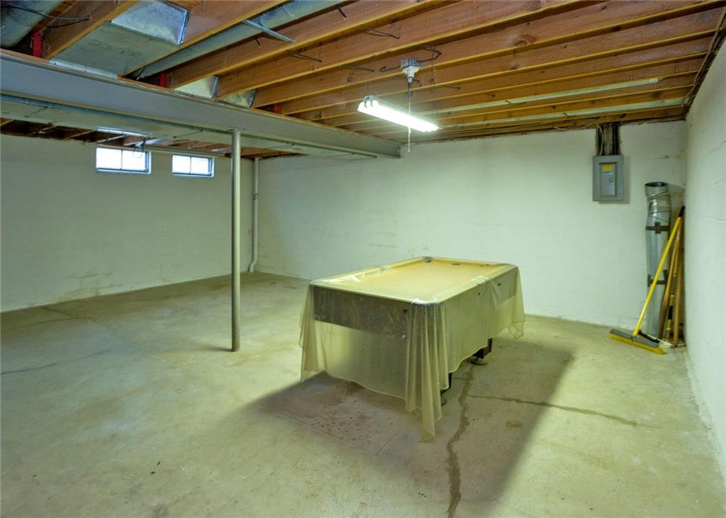 5876 Claridge Export Road Export, PA 15632 - Photo 22 of 25 The unfinished basement can easily be finished or left for storage.