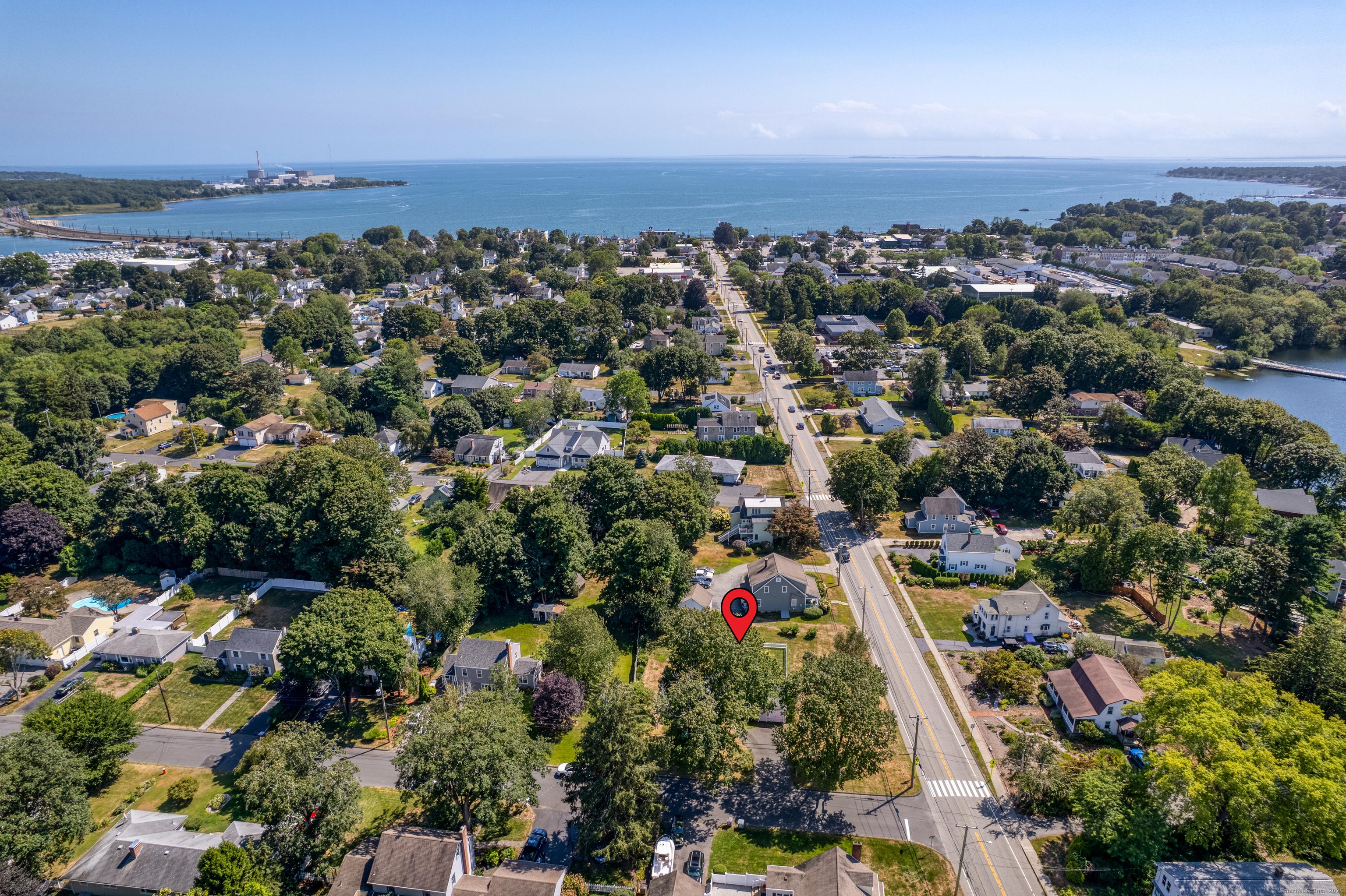 139 Pennsylvania Avenue East Lyme, CT 06357 - Photo 2 of 28 an aerial view of a city